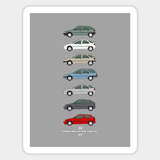 ZX Classic car collection Magnet